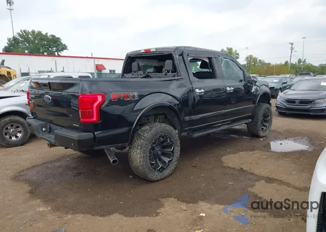 2015 Ford F-150 Lariat z USA, uszkodzony, nr VIN 1FTEW1EF4FFB52585